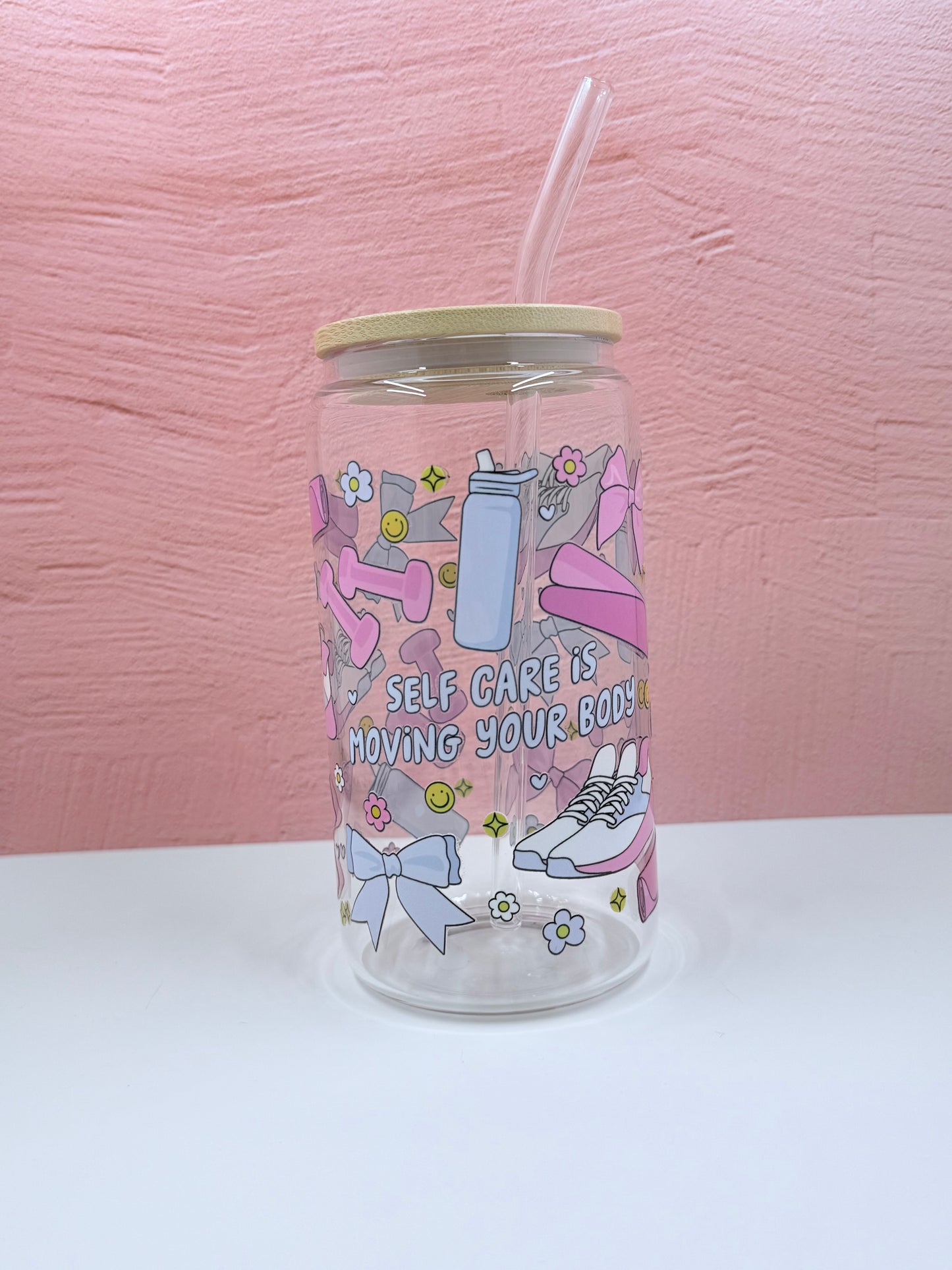Moving Your Body - 16oz Glass