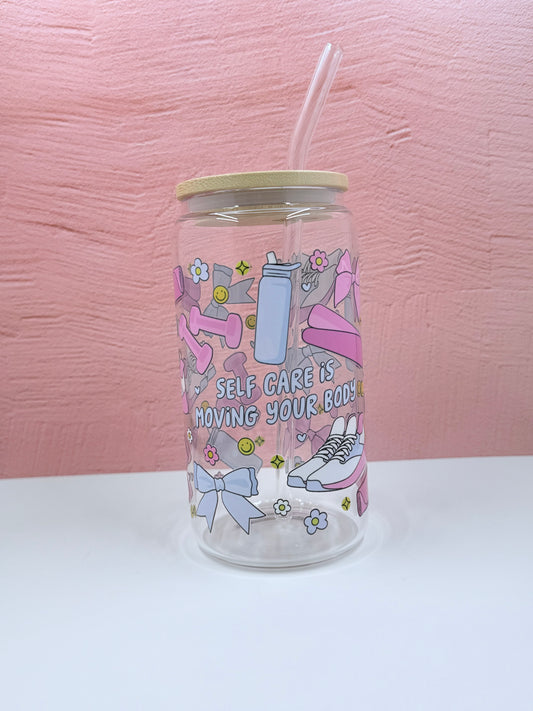 Moving Your Body - 16oz Glass