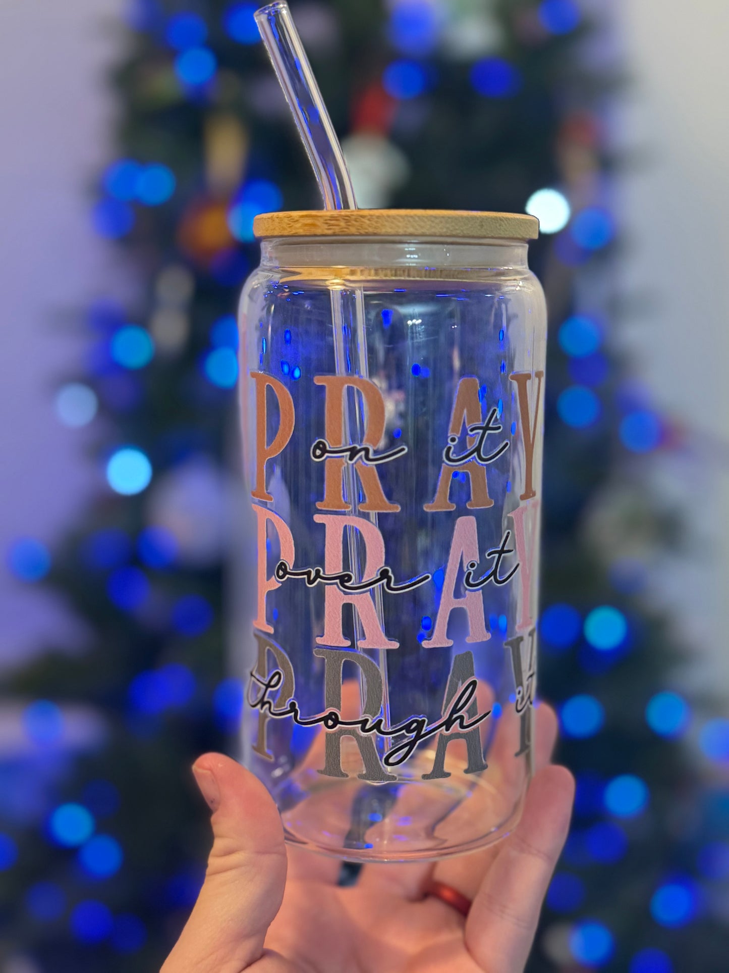 Pray - 16oz Glass