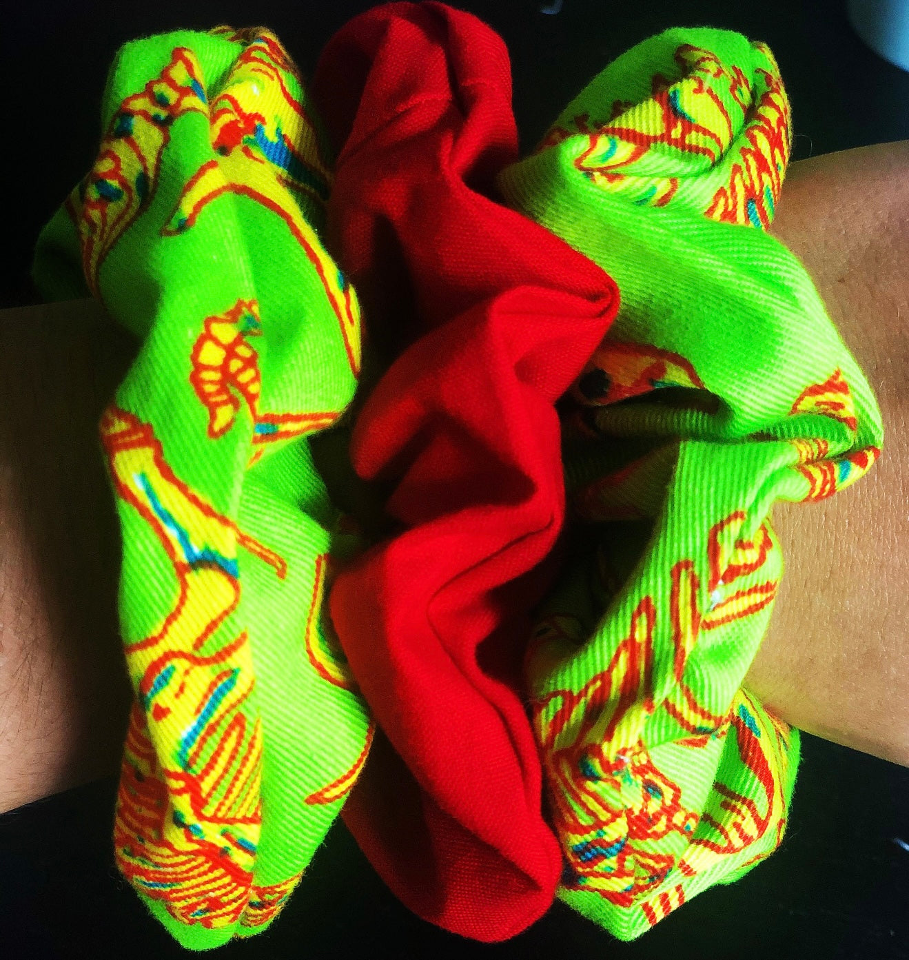 Dinoland Scrunchie Set