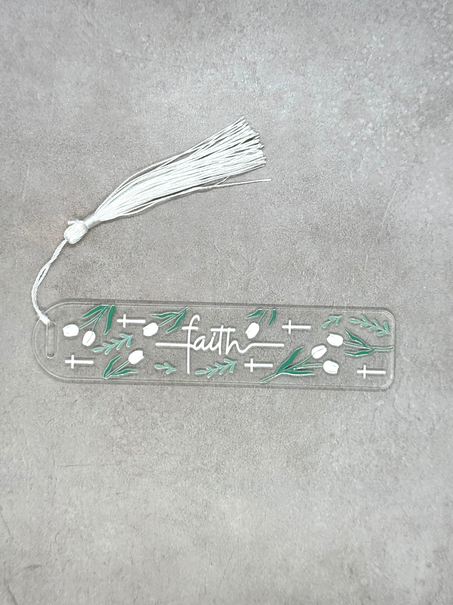 Faith - Acrylic Bookmark