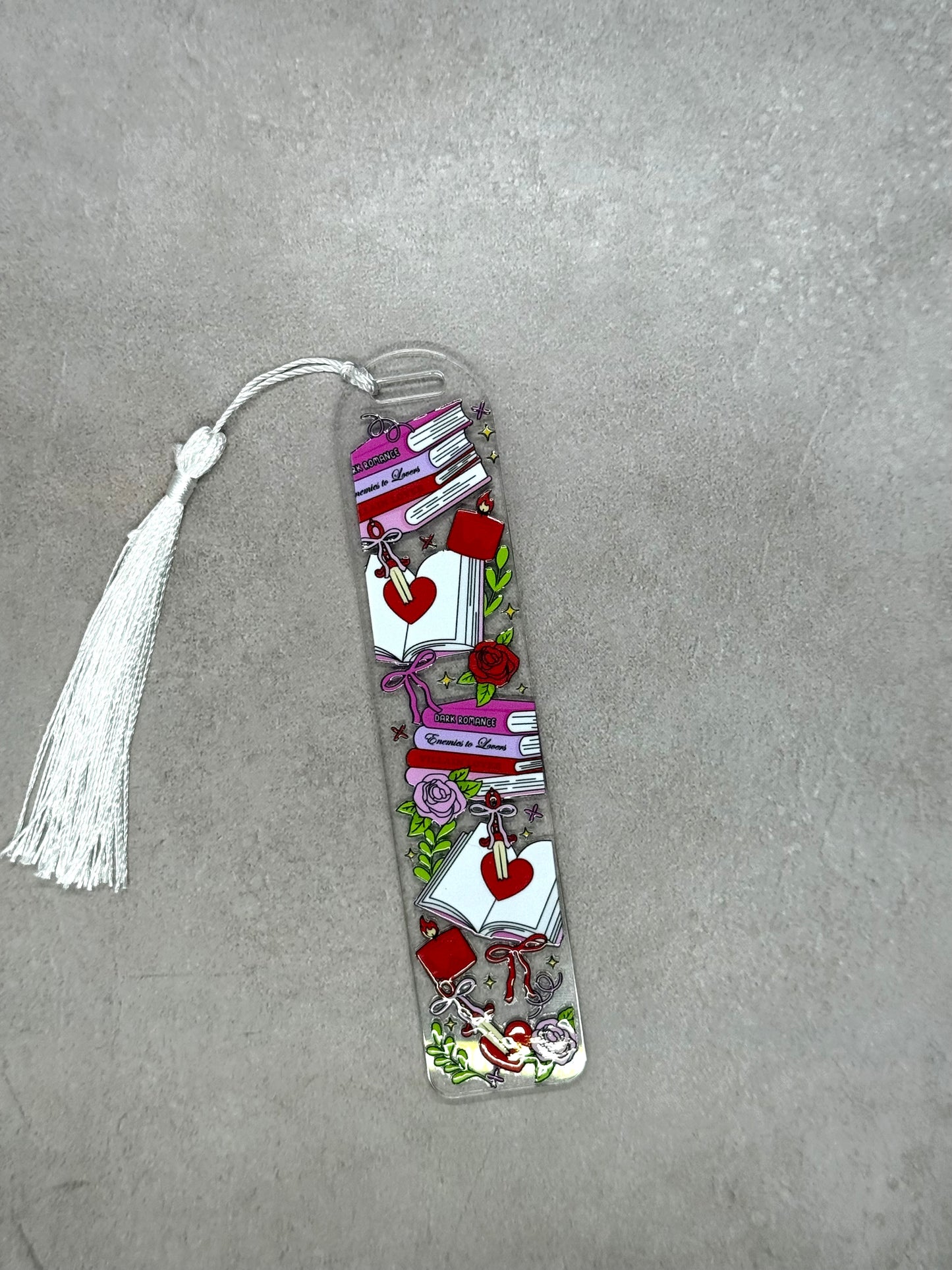 Dark Romance - Acrylic Bookmark