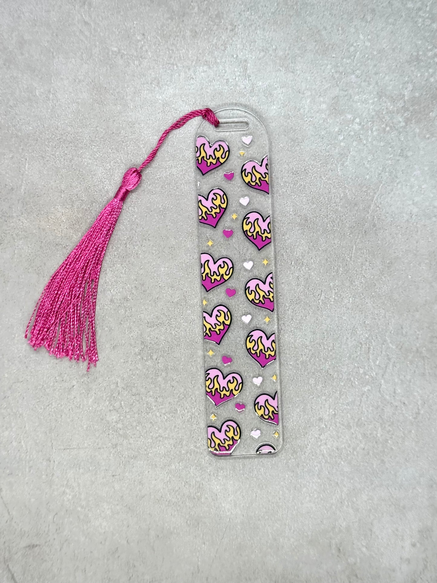 Fireheart - Acrylic Bookmark