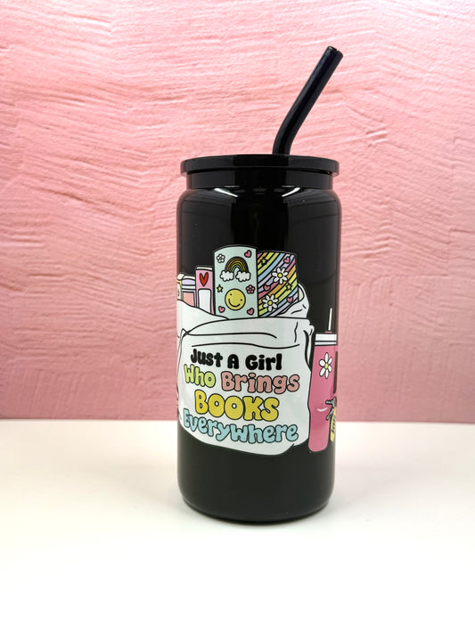 Just a Girl - 16oz Glass