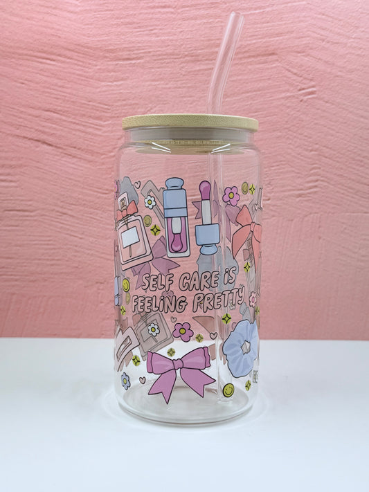 Feeling Pretty - 16oz Glass