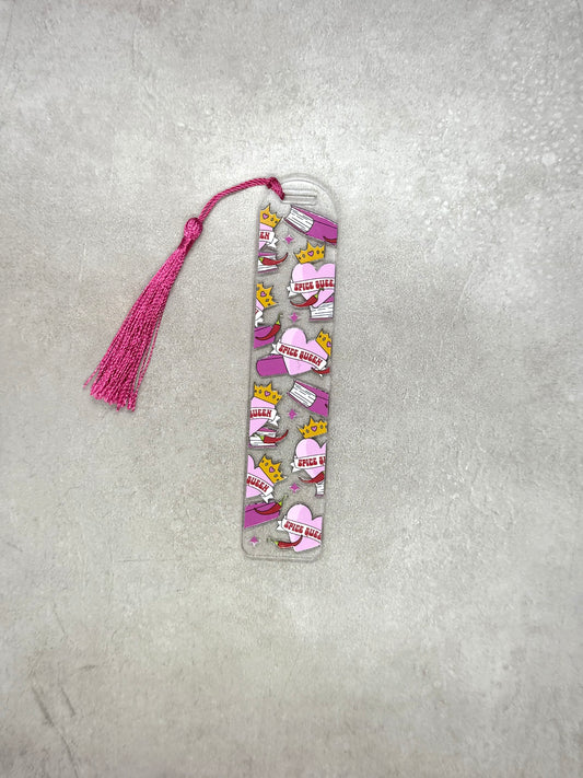 Spice Queen - Acrylic Bookmark