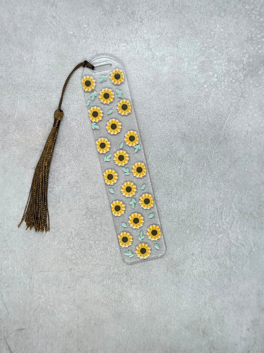 Sunflower - Acrylic Bookmark