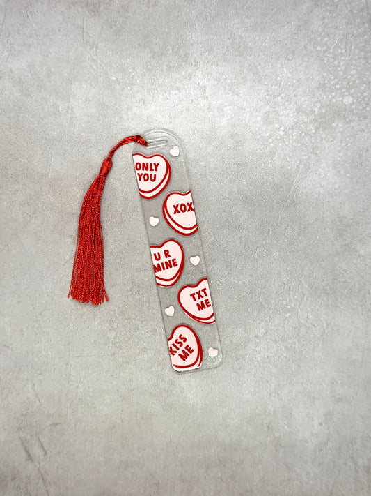 Sweet Hearts - Acrylic Bookmark