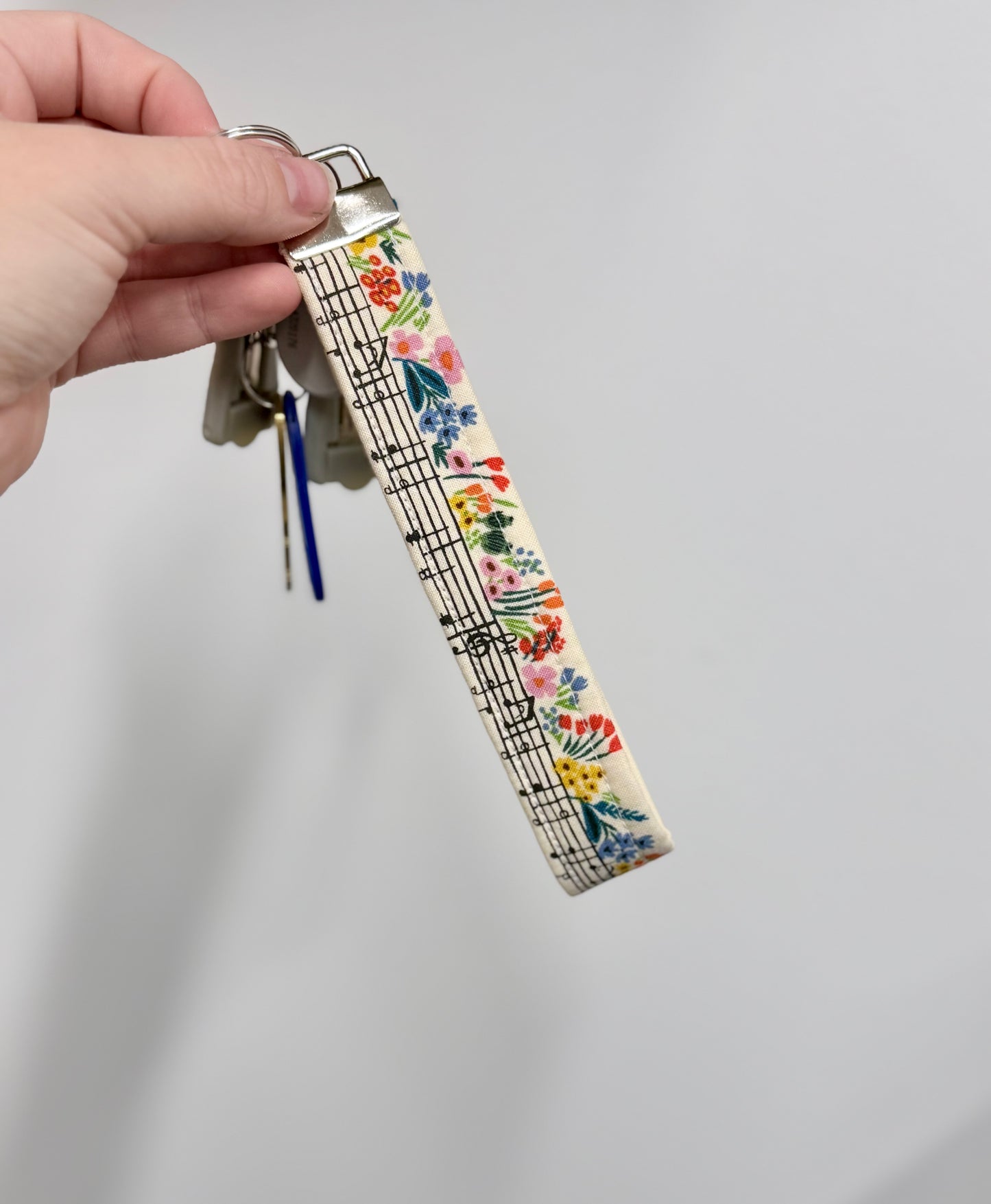 Musical Flowers Key Fob