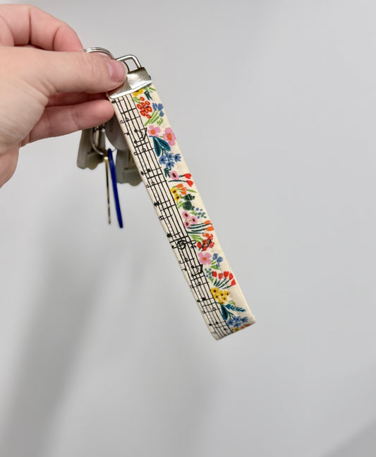 Musical Flowers Key Fob